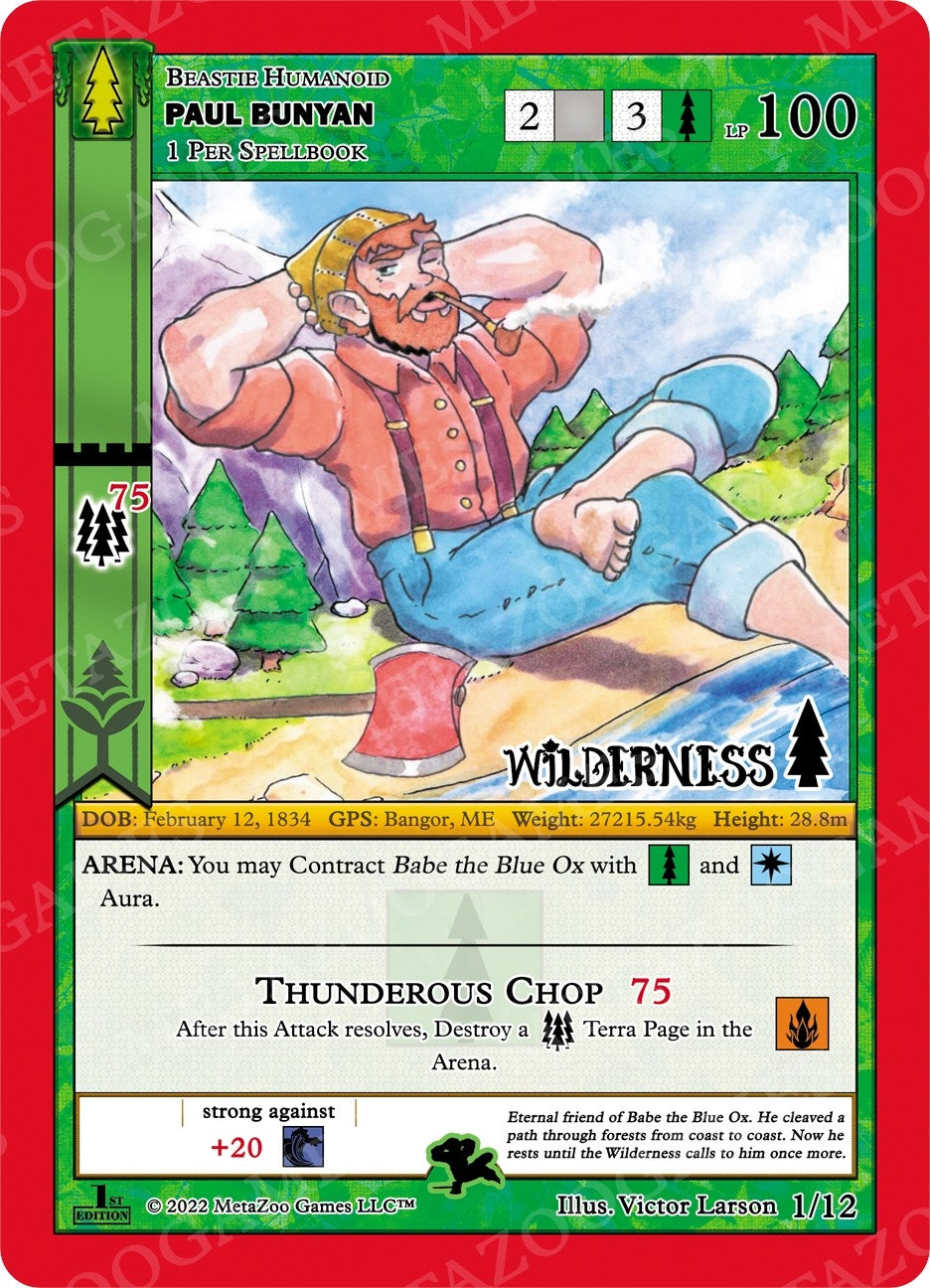 Paul Bunyan (1) (WILFE-TD) - MetaZoo Single
