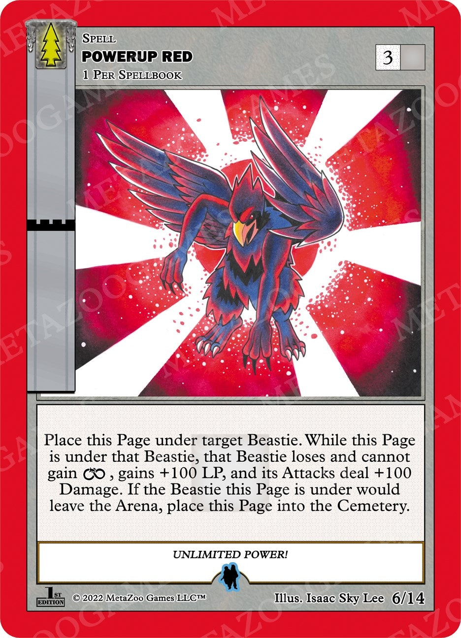 Powerup Red (Frost) (6) (WILFE-TD) - MetaZoo Single