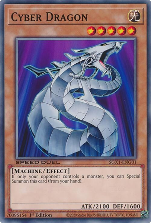 Cyber Dragon (101) - YuGiOh Single