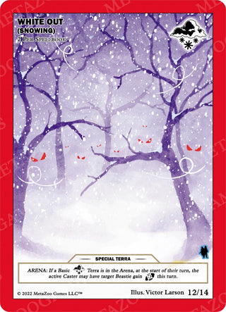 White Out (Snowing) (12) (WILFE-TD) - MetaZoo Single