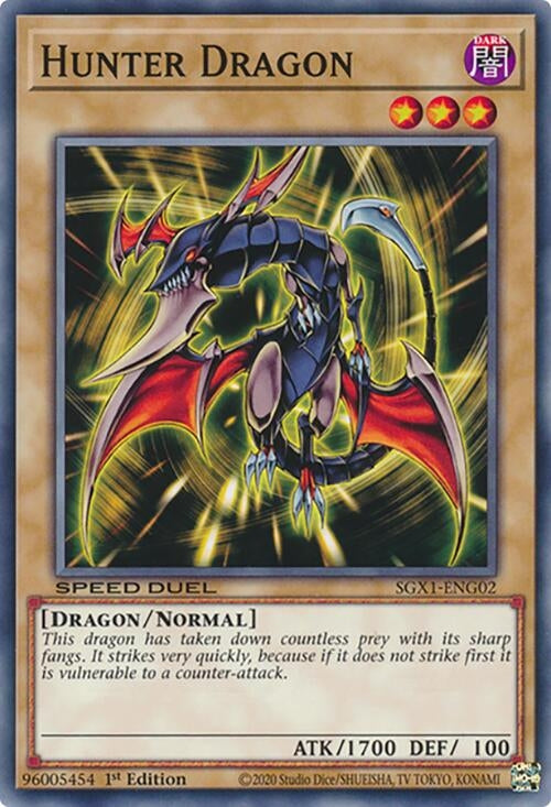 Hunter Dragon (102) - YuGiOh Single