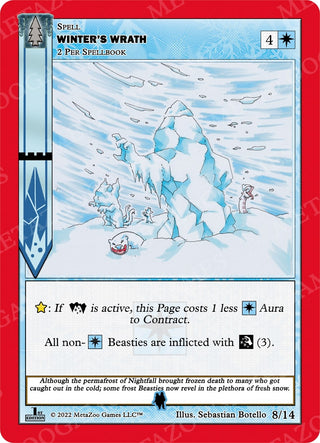 Winter’s Wrath (8) (WILFE-TD) - MetaZoo Single