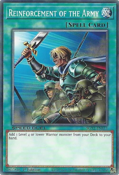 Reinforcement of the Army (B) (111) - YuGiOh Single