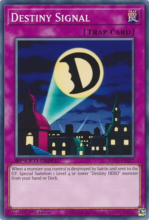 Destiny Signal (117) - YuGiOh Single