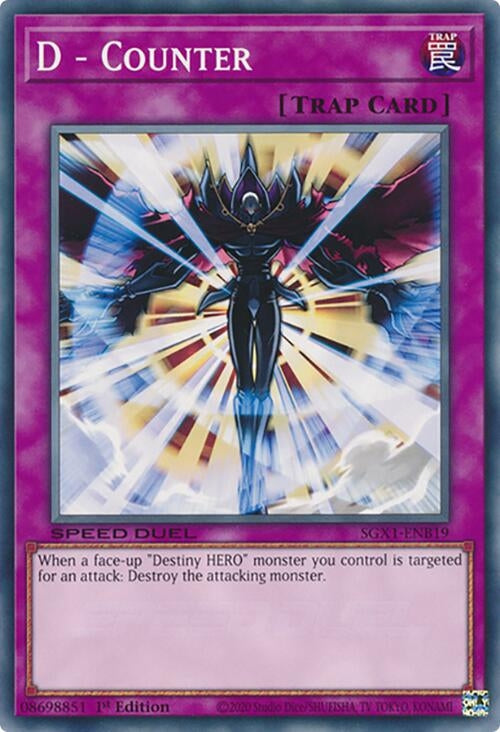 D - Counter (119) - YuGiOh Single