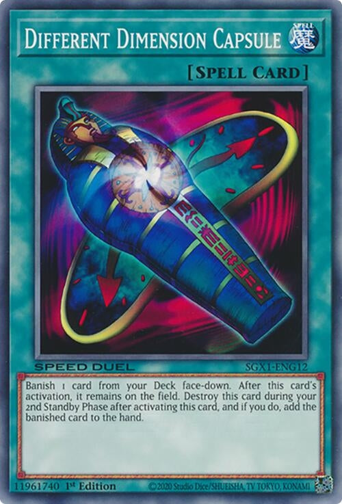 Different Dimension Capsule (112) - YuGiOh Single