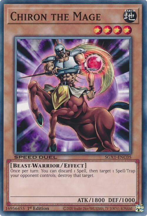 Chiron the Mage (105) - YuGiOh Single