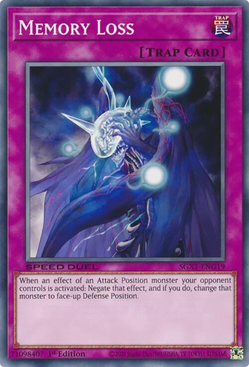 Memory Loss (119) - YuGiOh Single