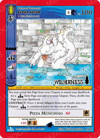 Alpha Gator (1) (WILFE-TD) - MetaZoo Single