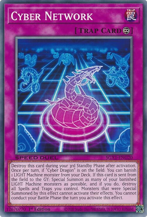 Cyber Network (120) - YuGiOh Single