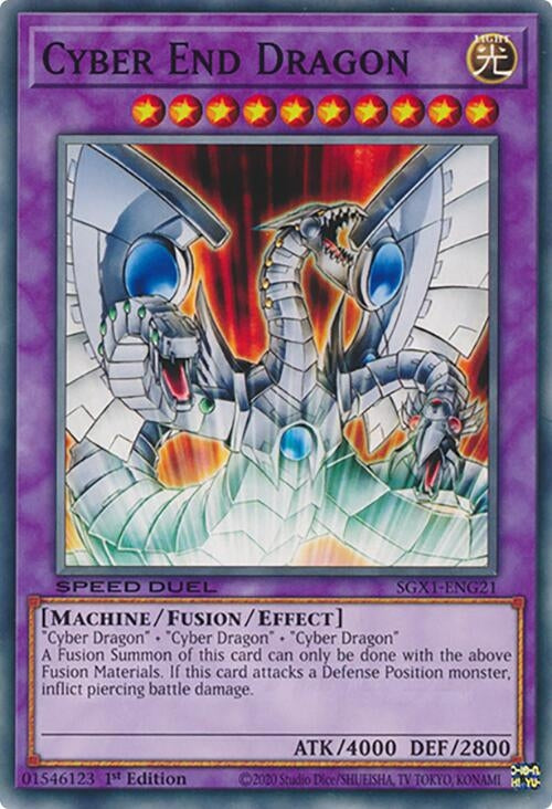 Cyber End Dragon (121) - YuGiOh Single