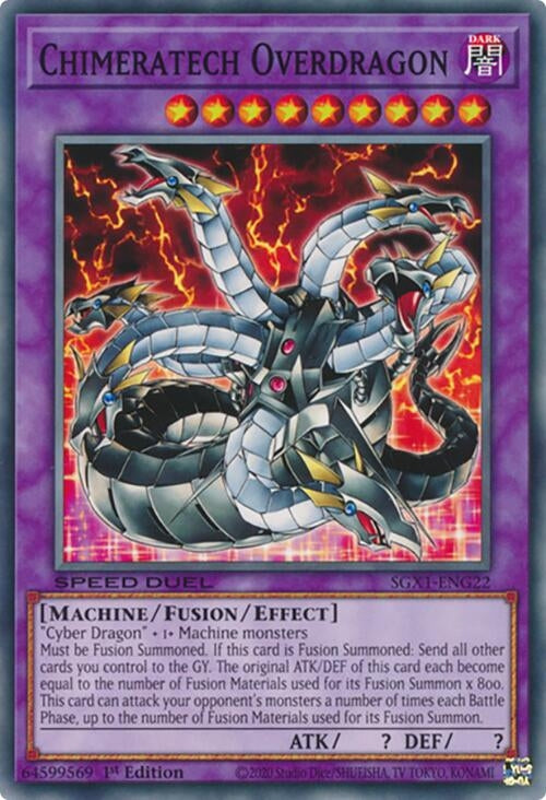 Chimeratech Overdragon (122) - YuGiOh Single