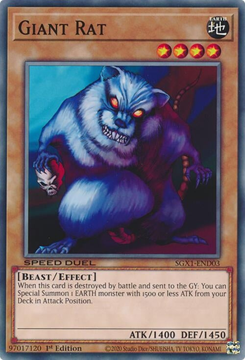 Giant Rat (103) - YuGiOh Single