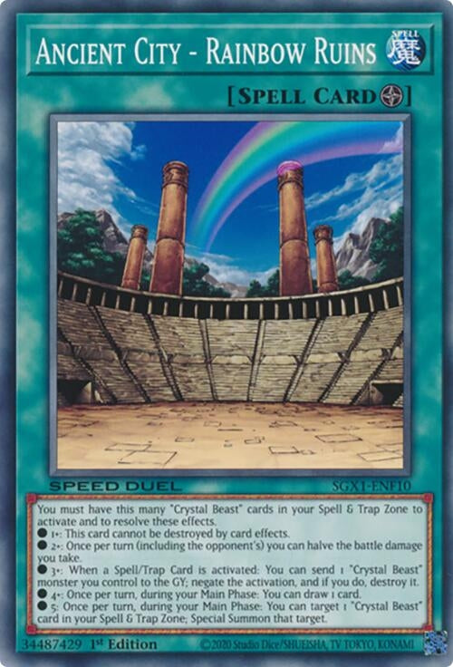 Ancient City - Rainbow Ruins (110) - YuGiOh Single