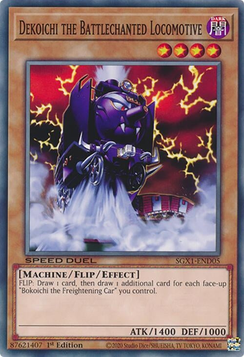 Dekoichi the Battlechanted Locomotive (105) - YuGiOh Single