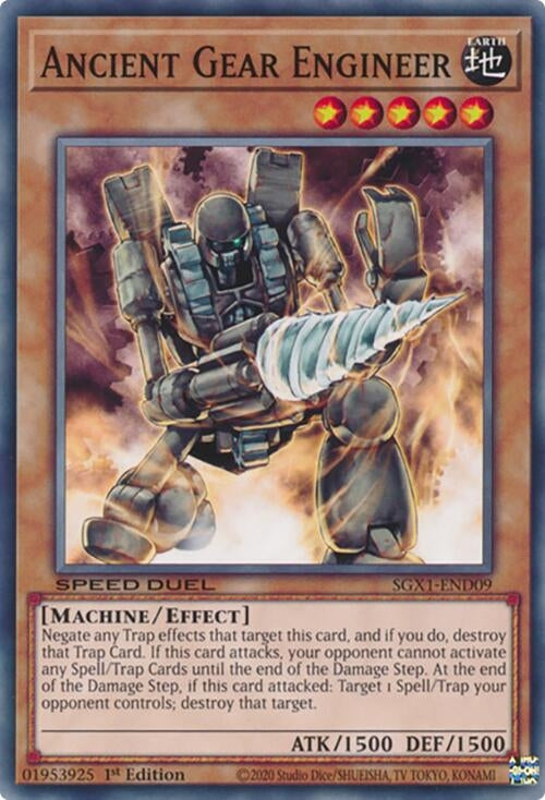 Ancient Gear Engineer (109) - YuGiOh Single