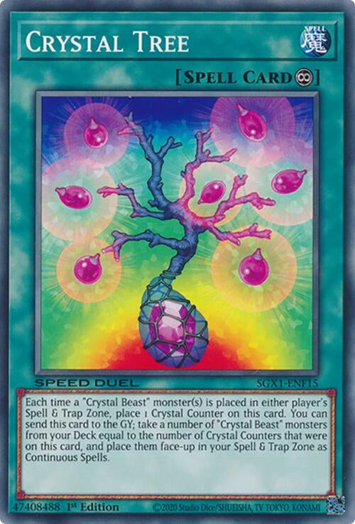 Crystal Tree (115) - YuGiOh Single