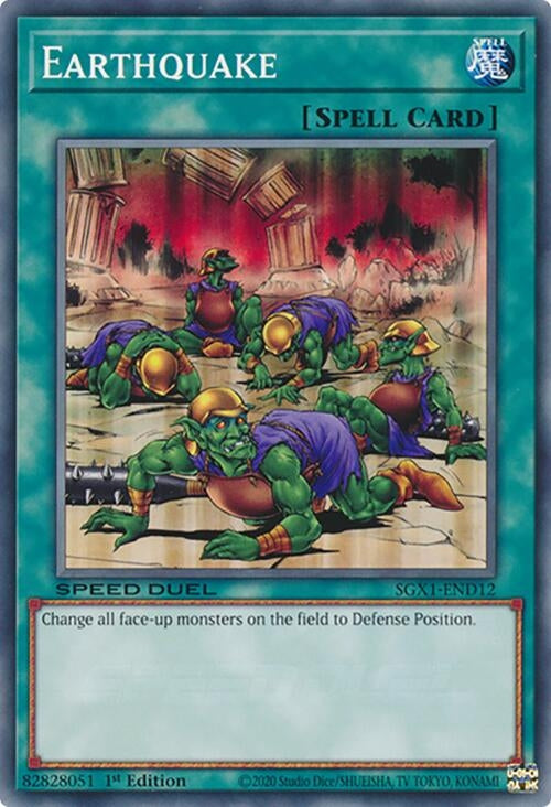 Earthquake (112) - YuGiOh Single