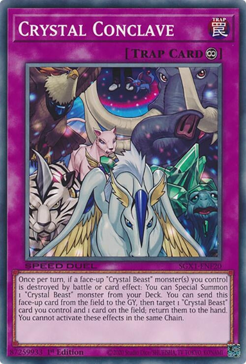 Crystal Conclave (120) - YuGiOh Single