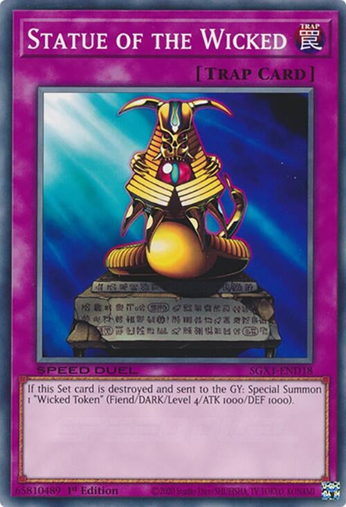 Statue of the Wicked (118) - YuGiOh Single