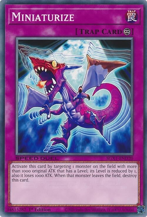 Miniaturize (120) - YuGiOh Single