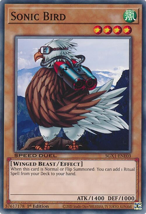 Sonic Bird (103) - YuGiOh Single