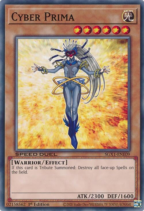 Cyber Prima (109) - YuGiOh Single