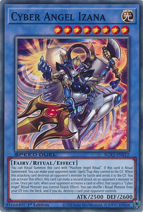 Cyber Angel Izana (112) - YuGiOh Single