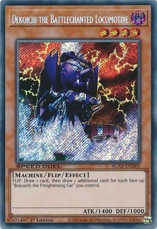 Dekoichi the Battlechanted Locomotive (Secret Rare) (105) - YuGiOh Single