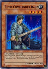 Field-Commander Rahz (30) (PTDN) - YuGiOh Single