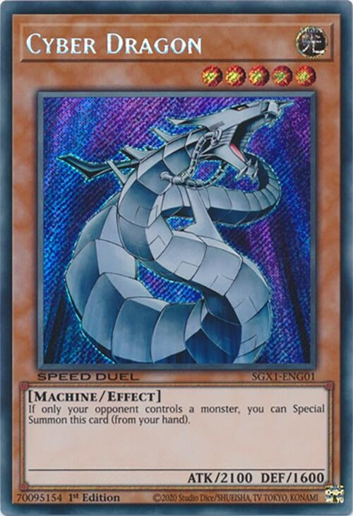 Cyber Dragon (Secret Rare) (101) - YuGiOh Single