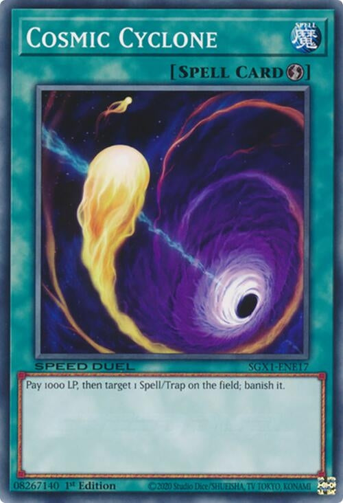 Cosmic Cyclone (117) - YuGiOh Single