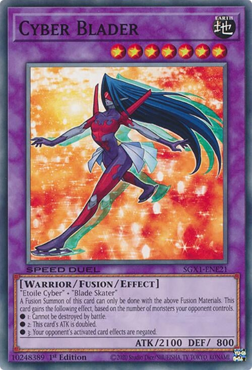 Cyber Blader (121) - YuGiOh Single