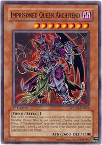 Imprisoned Queen Archfiend (32) (PTDN) - YuGiOh Single