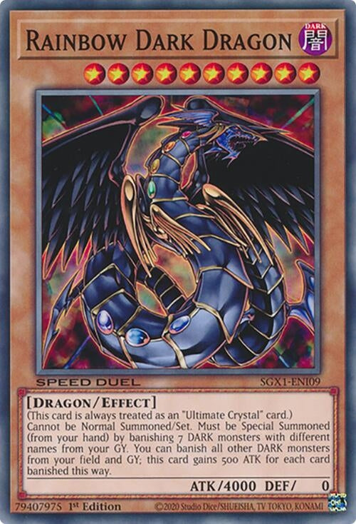 Rainbow Dark Dragon (109) - YuGiOh Single