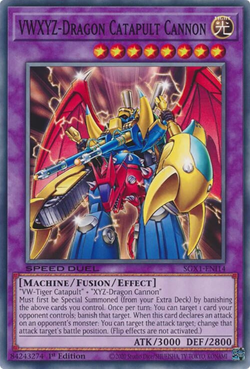 VWXYZ-Dragon Catapult Cannon (114) - YuGiOh Single