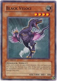 Black Veloci (33) (PTDN) - YuGiOh Single