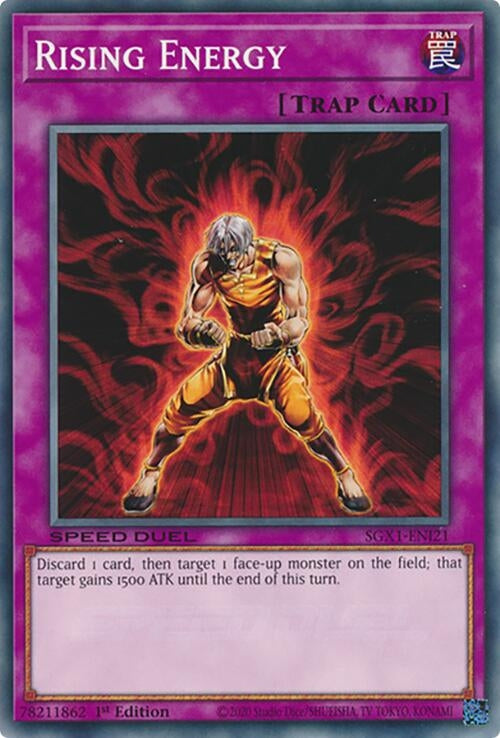 Rising Energy (121) - YuGiOh Single