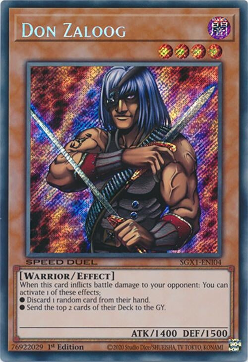 Don Zaloog (Secret Rare) (104) - YuGiOh Single