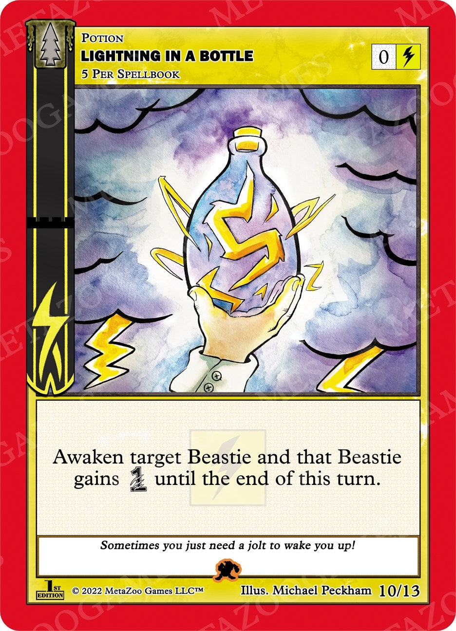 Lightning in a Bottle (Earth) (10) (WILFE-RE) - MetaZoo Single