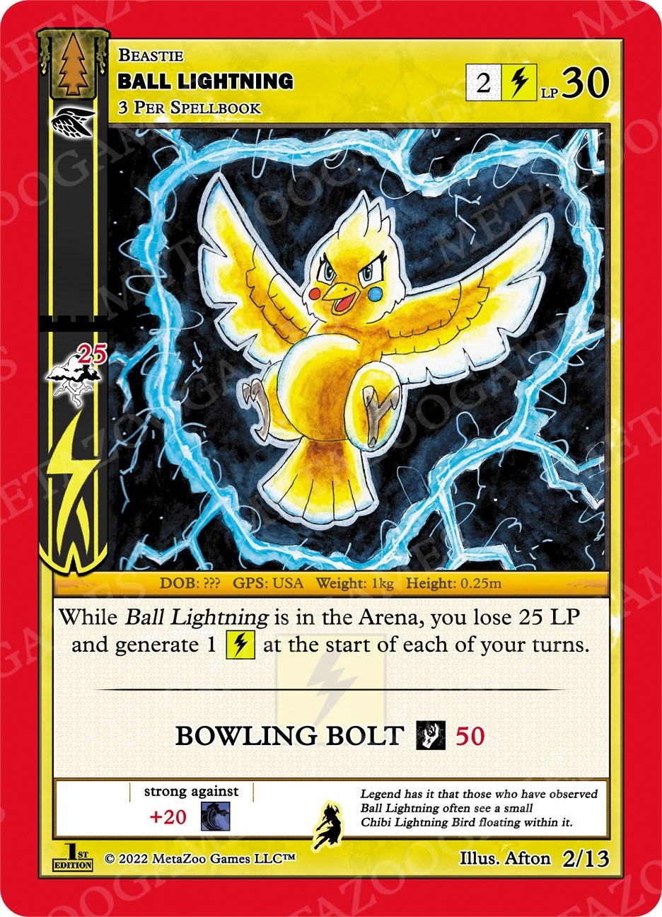 Ball Lightning (2) (WILFE-RE) - MetaZoo Single
