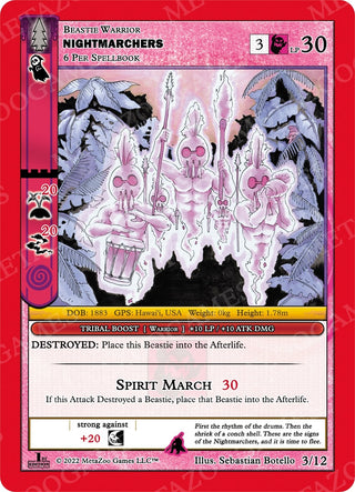 Nightmarchers (3) (WILFE-RE) - MetaZoo Single