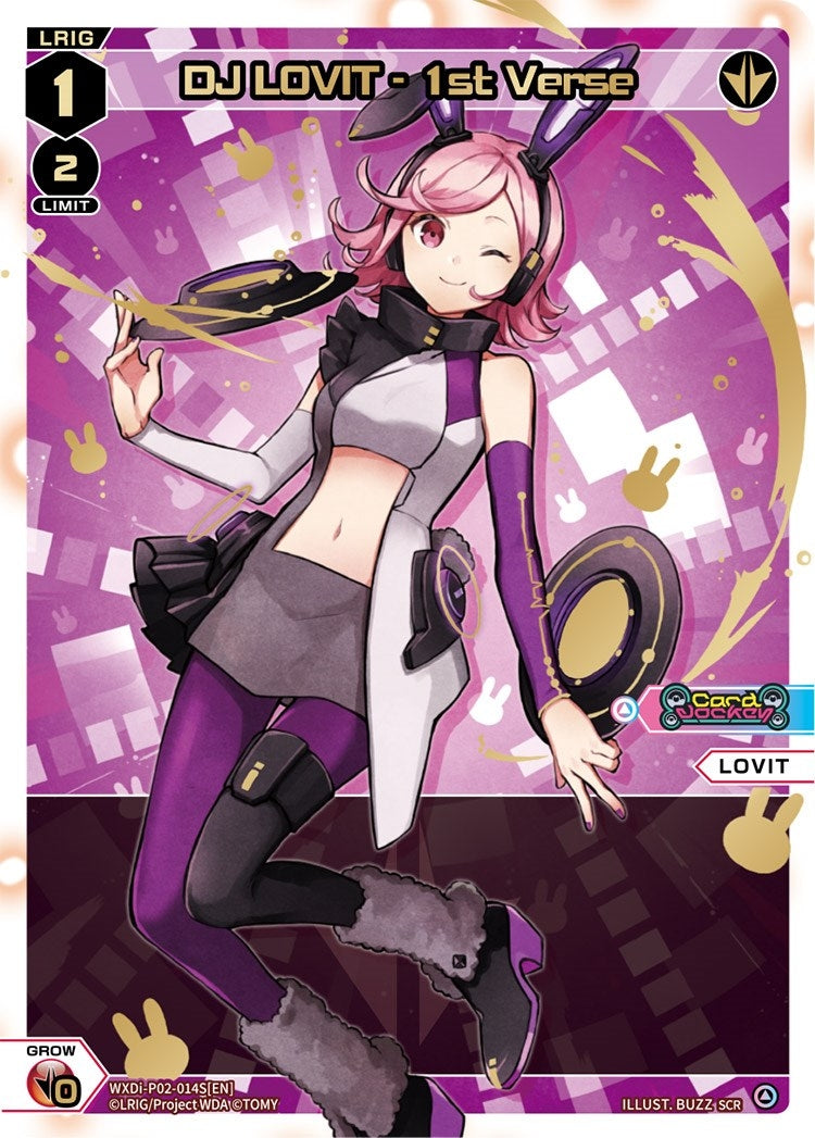 DJ LOVIT - 1st Verse (SCR) (2014) [WXDi-P02] - WIXOSS Single