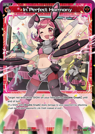 In Perfect Harmony (Parallel Foil) (2063) [WXDi-P02] - WIXOSS Single