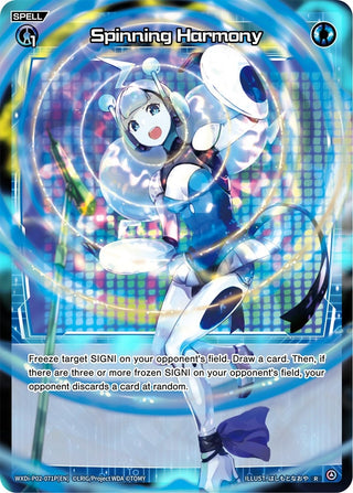 Spinning Harmony (Parallel Foil) (2071) [WXDi-P02] - WIXOSS Single