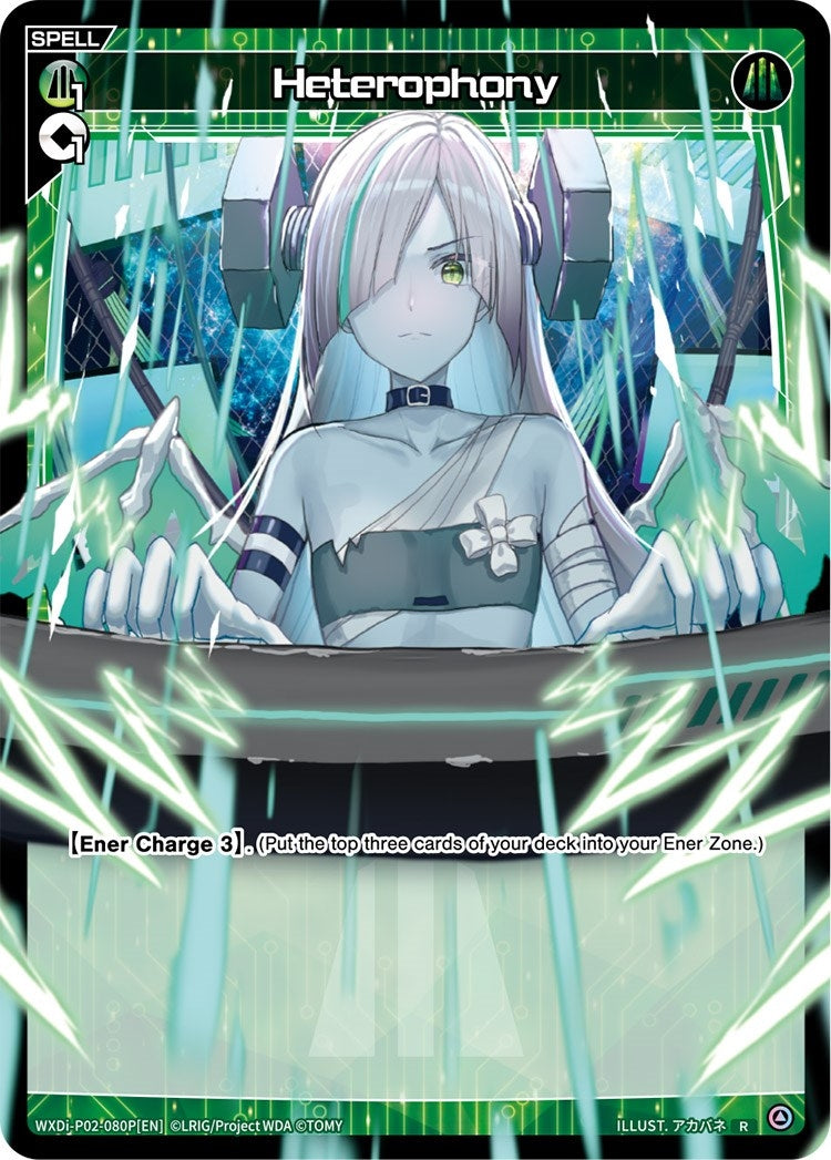 Heterophony (Parallel Foil) (2080) [WXDi-P02] - WIXOSS Single