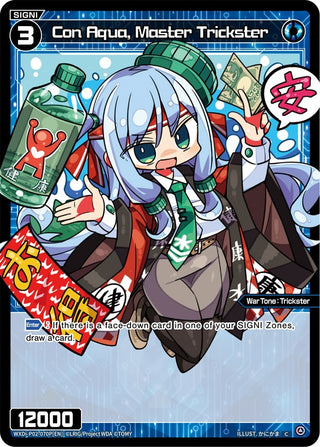 Con Aqua Master Trickster (Parallel Foil) (2070) [WXDi-P02] - WIXOSS Single