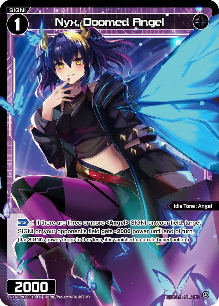 Nyx Doomed Angel (Parallel Foil) (2081) [WXDi-P02] - WIXOSS Single
