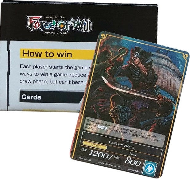 Captain Hook Demo Deck [DD1] - Force of Will Sealed