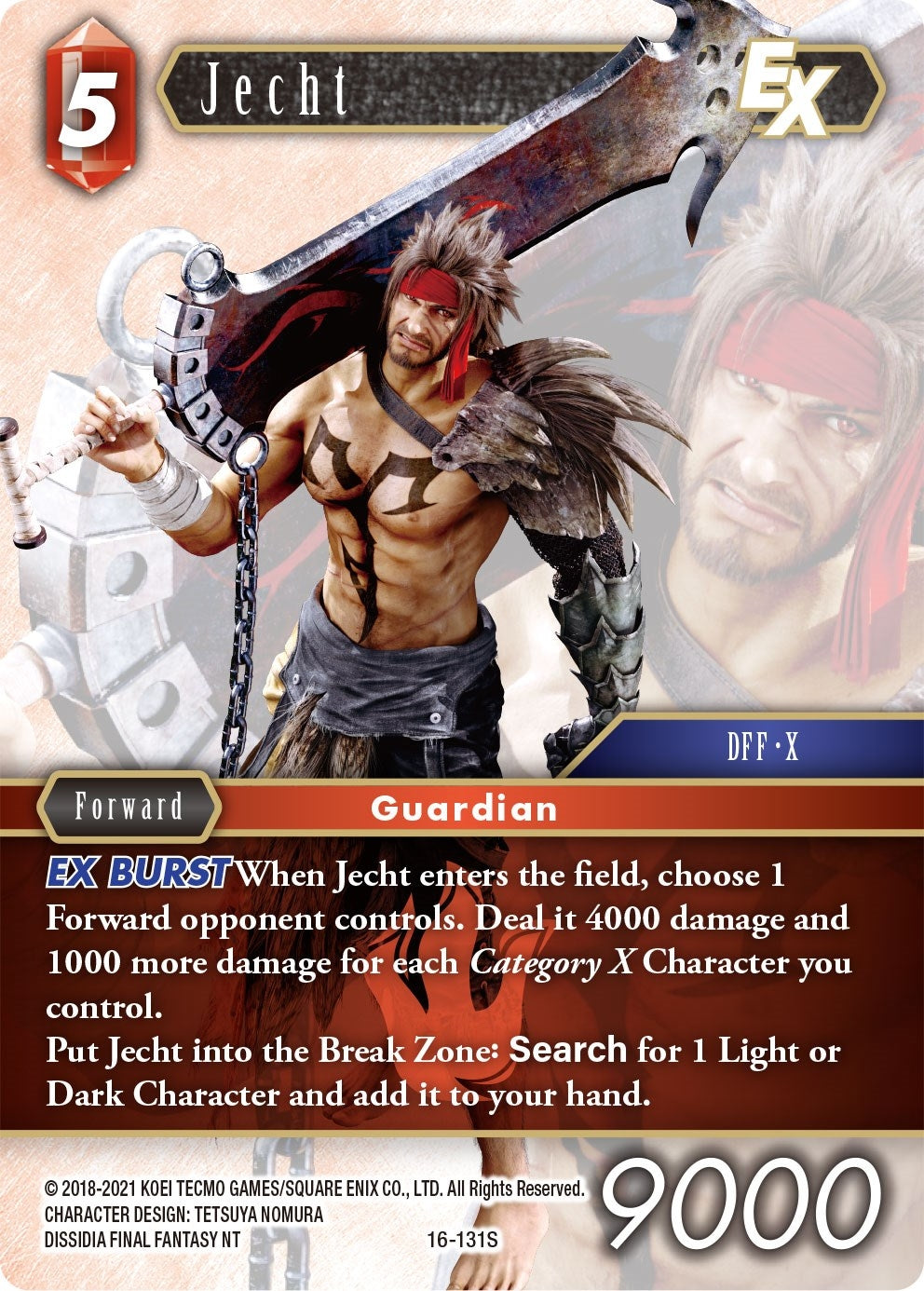 Jecht EX (16) [16] - Final Fantasy TCG Single